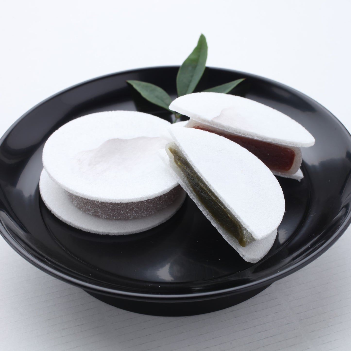 笹百合/黄金の哲学-抹茶-1本・朝雲6個